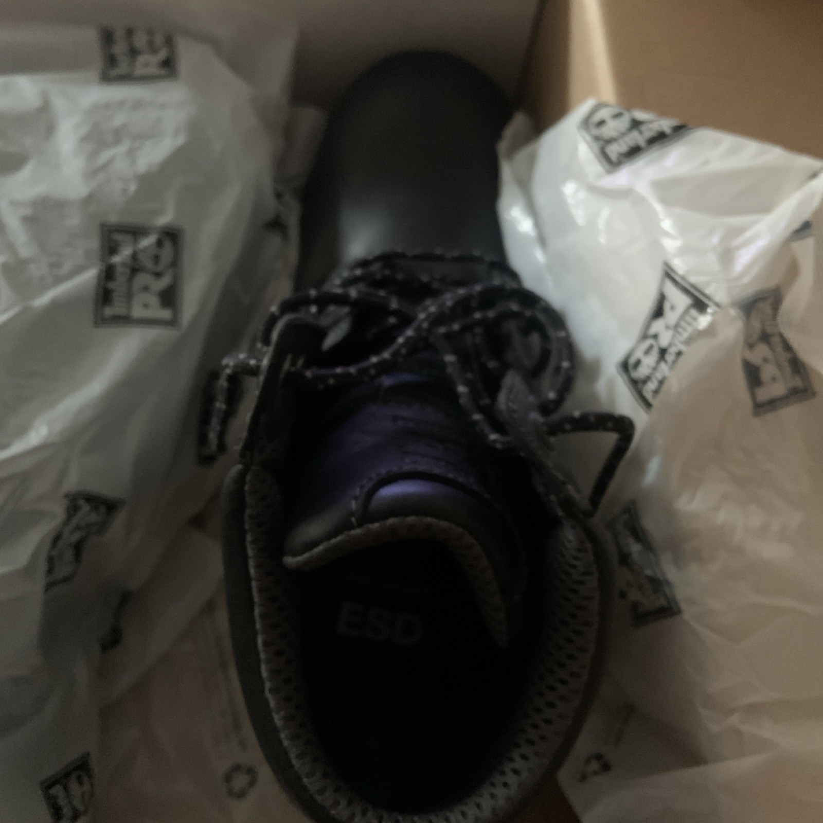 Timberland Men’s Pro Workstead 6in Safety Toe Work Boots, Black, Size 10.5