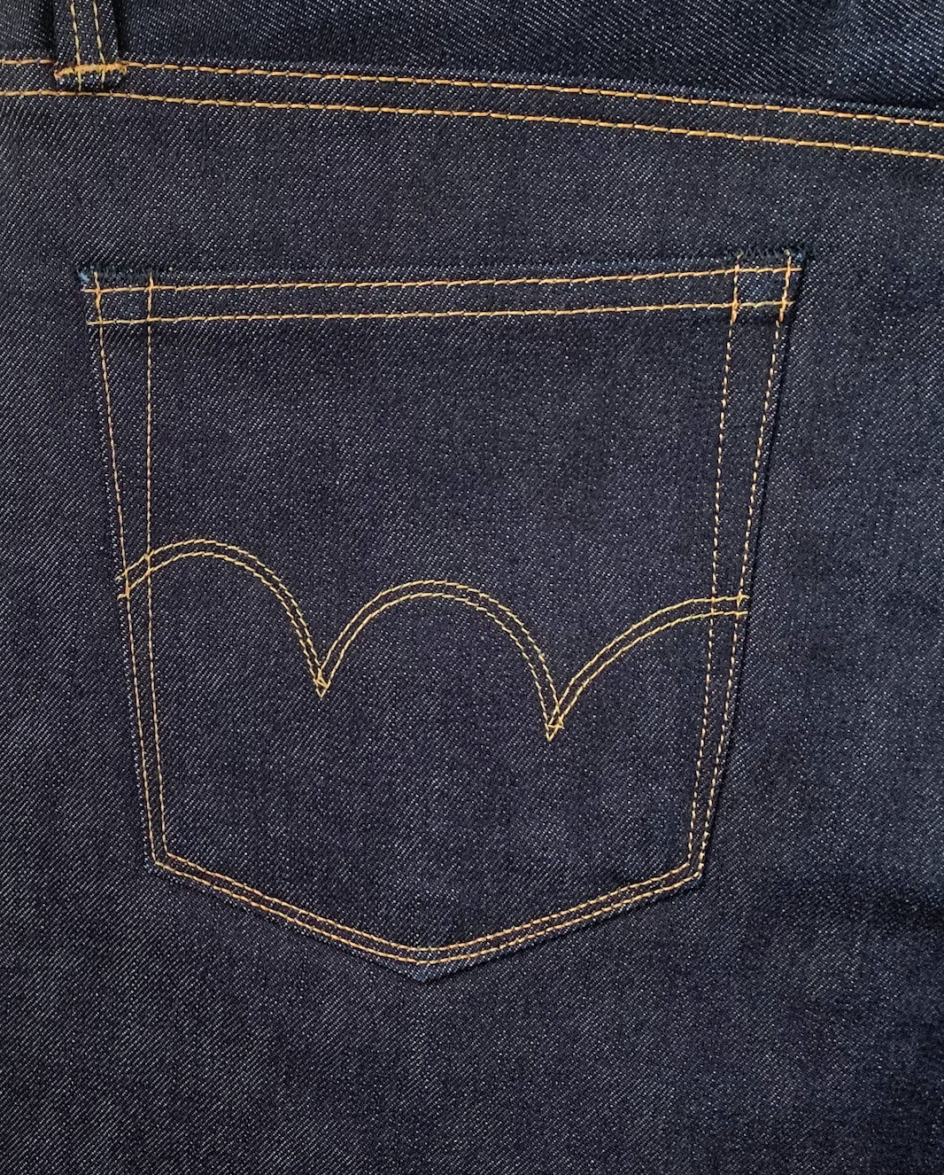 Edwin ED-80 Slim Tapered Nihon Menpu Japan Selvage (shrink to fit) Raw W32 L34