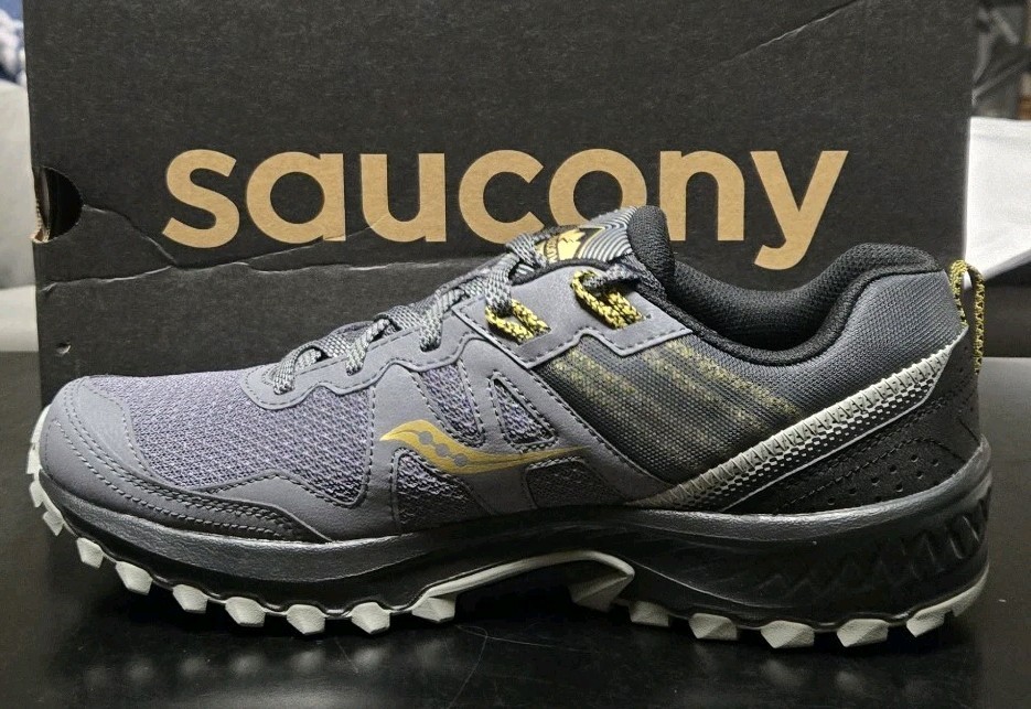Size 10 – Saucony Excursion TR 14 Gold/Gray SHIPS OUT NEXT DAY 🔥🔥🔥🔥🔥🔥🔥🔥