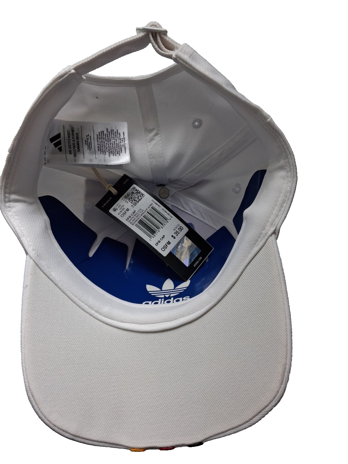 Adidas 2026 Germany Adjustable Soccer Cap KC6705 NWT