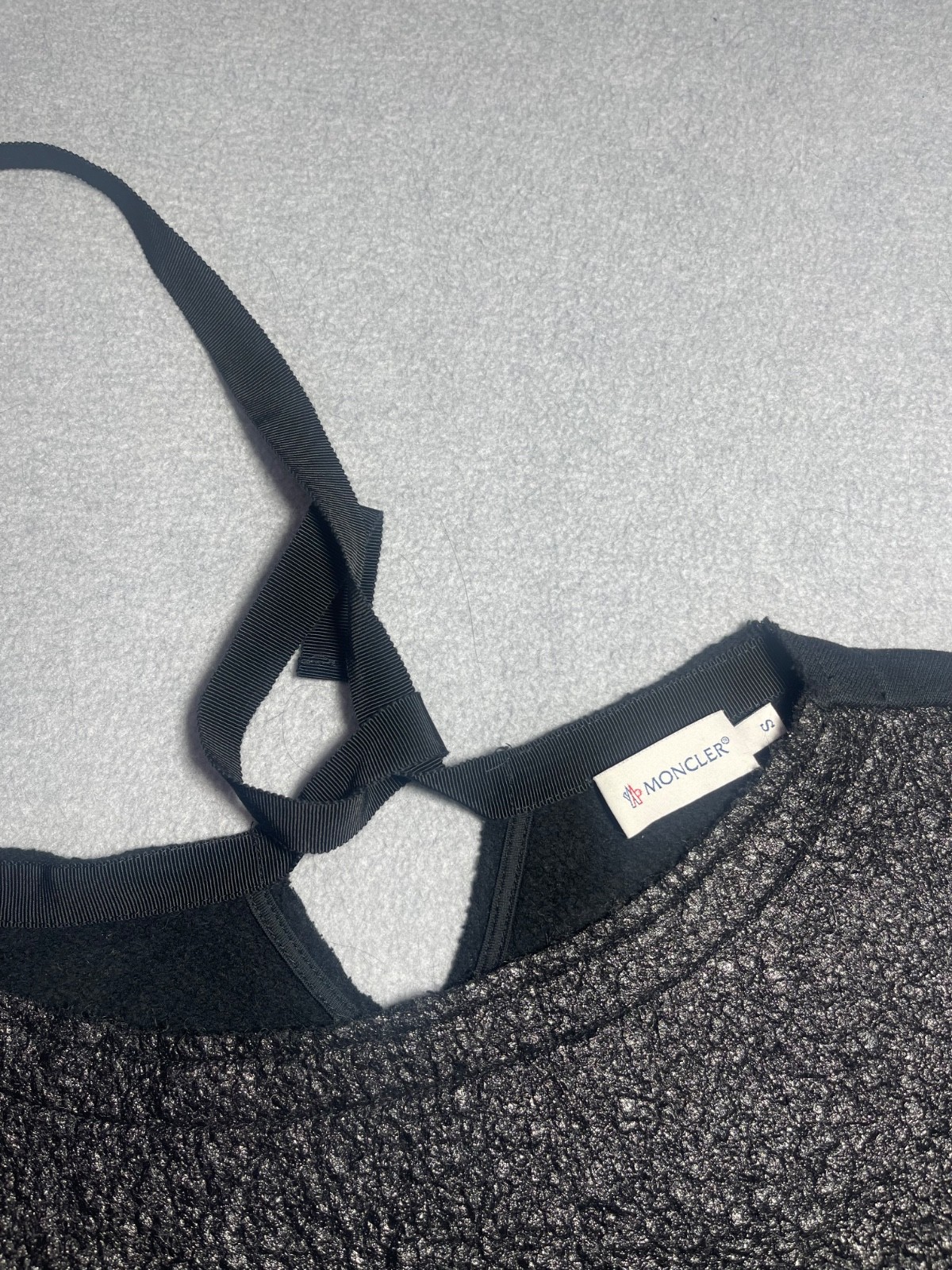 Moncler Maglia Girocollo Women’s T-Shirt Textured Top Size S