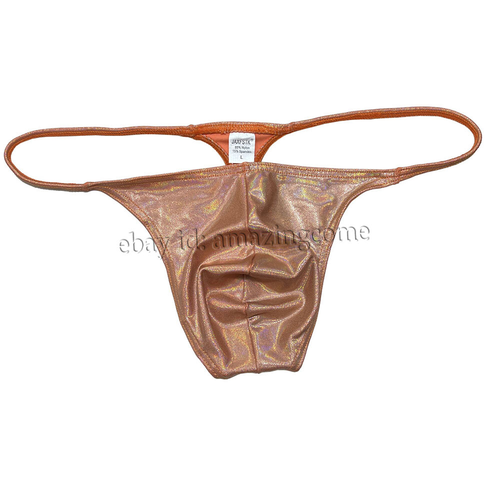 Men Gloss G-string Thong Underwear Classics Pouch T-back Elastic Sex Swim Tangas