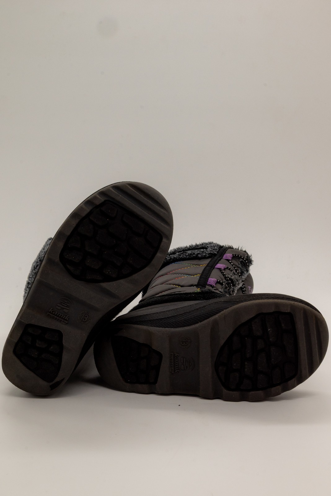 KAMIK Kids Synthetic Black Unisex Kids’ Shoes Size US 13