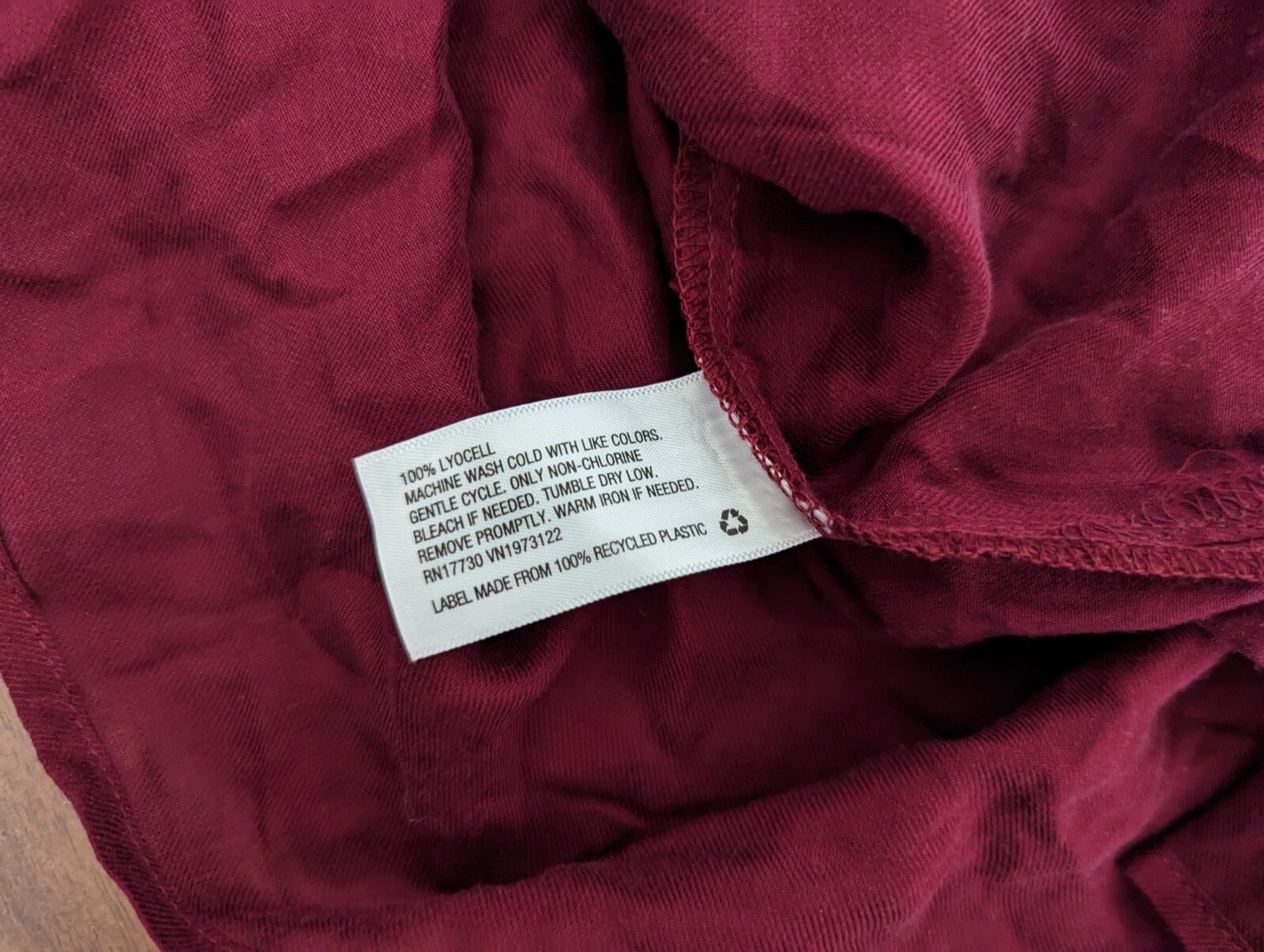 Womens A New Day Maroon Boxy Casual Top Sz L Boho Summer Casual