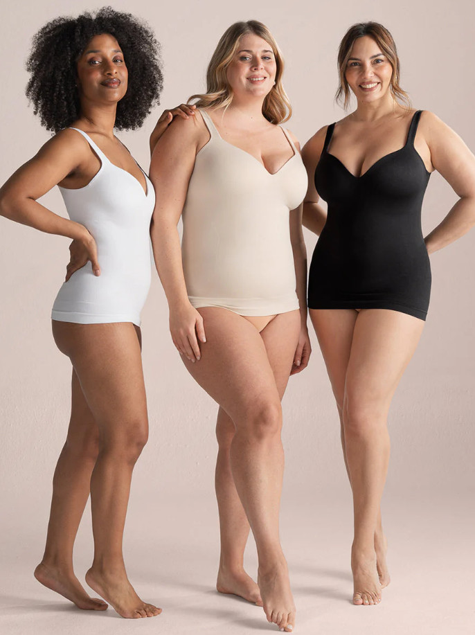 Shapermint Essentials Sweetheart Built-In Bra Shaper Cami