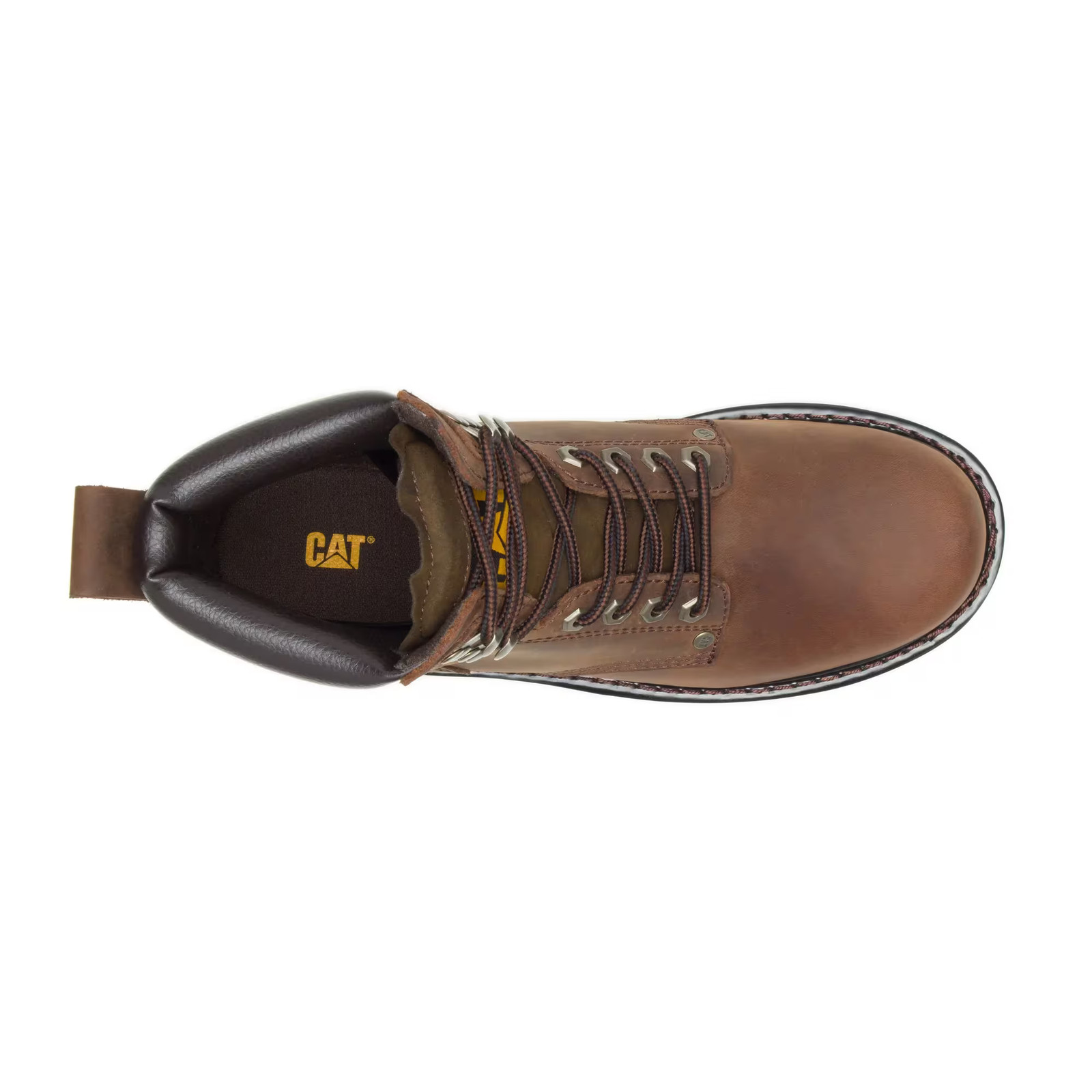 Caterpillar Men Second Shift Work Boot Work Boots Leather