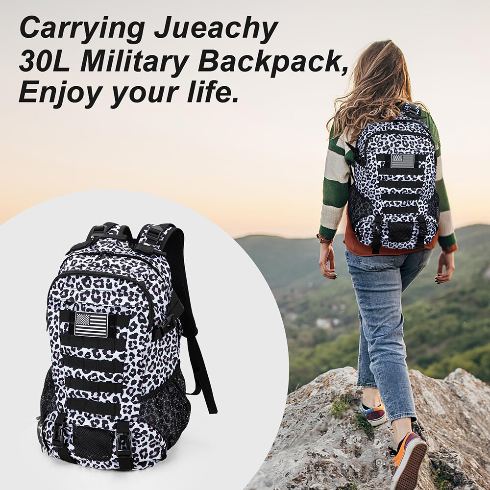 Outdoor Military Tactical Backpack Waterproof Rucksack Camping Hiking Bag