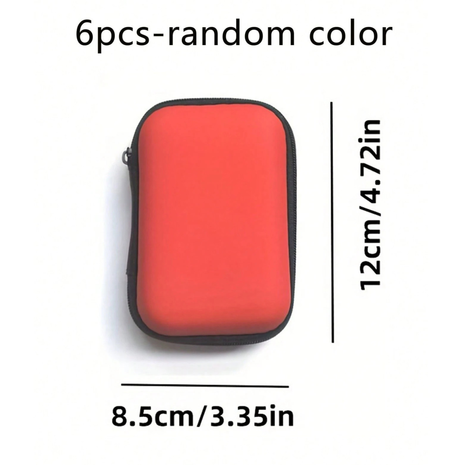 Headphone Bag Data Cable Storage Mini Coin Storage Bag Multi-uses Cosmetic Bag