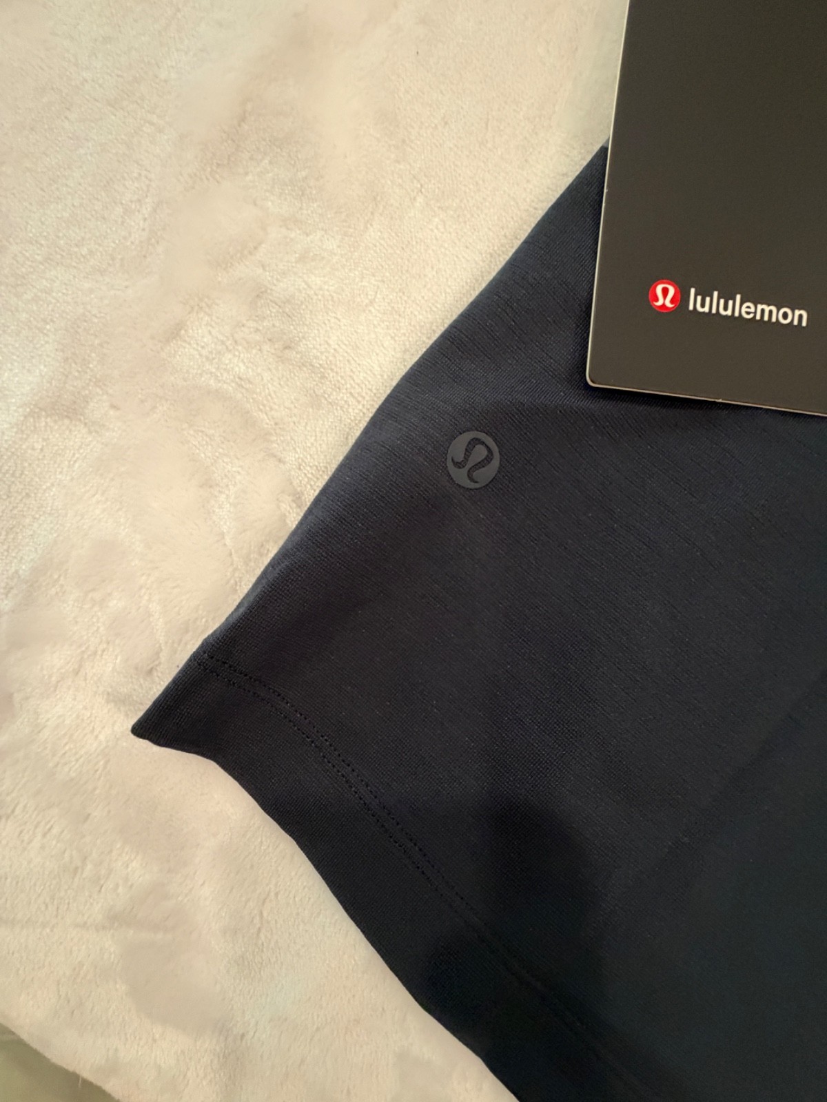 Lululemon Evolution Short-Sleeve Polo Shirt Men’s Small Navy Blue Slim Fit