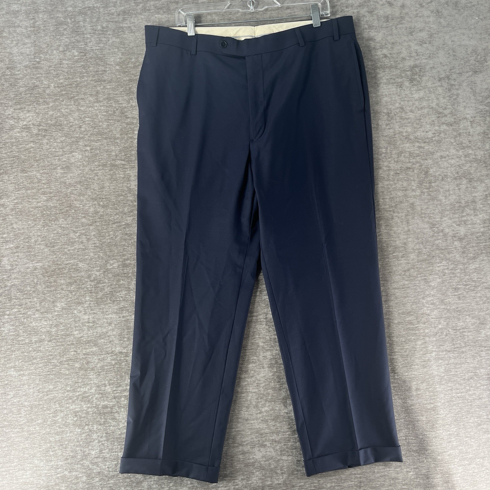 Brooks Brothers Explorer Madison Fit Navy Blue 2-Piece Suit Wool 48R / 38×28 +1