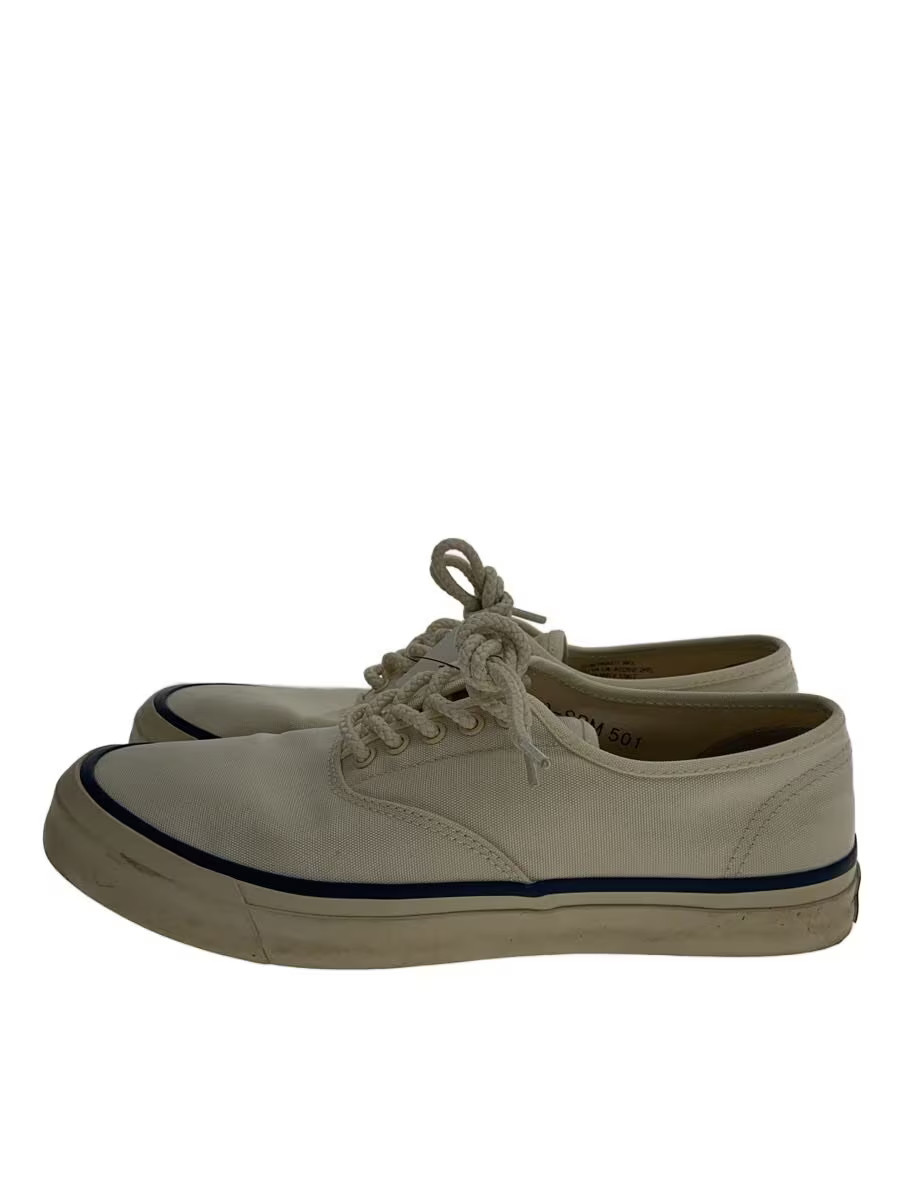 Beams Low-Cut Sneakers/28Cm/Wht/Canvas// BFG17