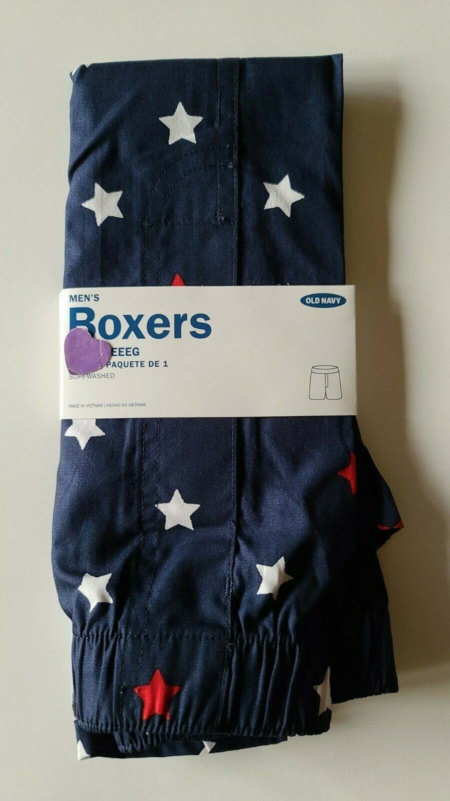 Old Navy Underwear Mens 1 Boxer Stars S M L XL XXL XXXL New