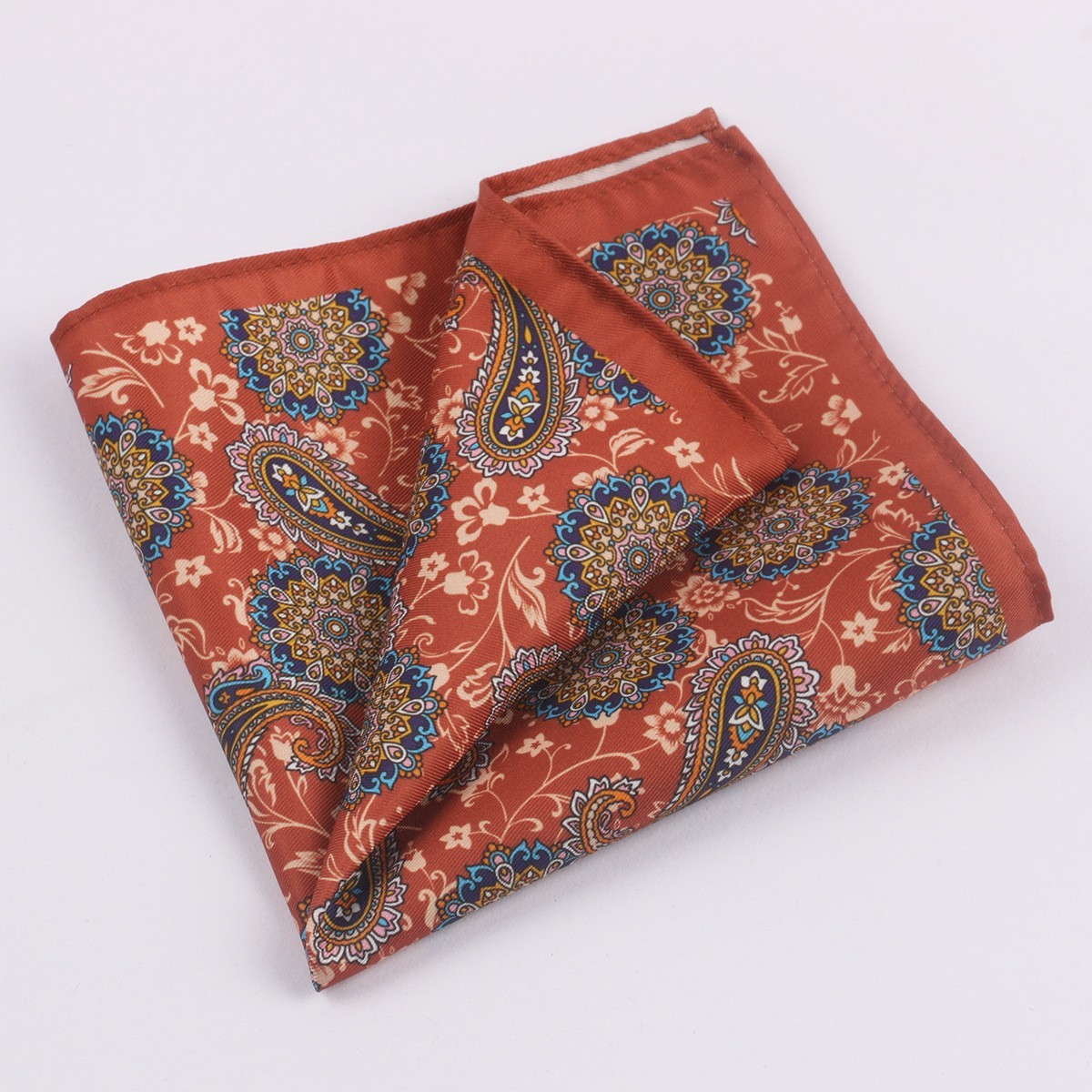 Vintage Handkerchief Paisley Pocket Square Men’s Chest Business Suit Accessories