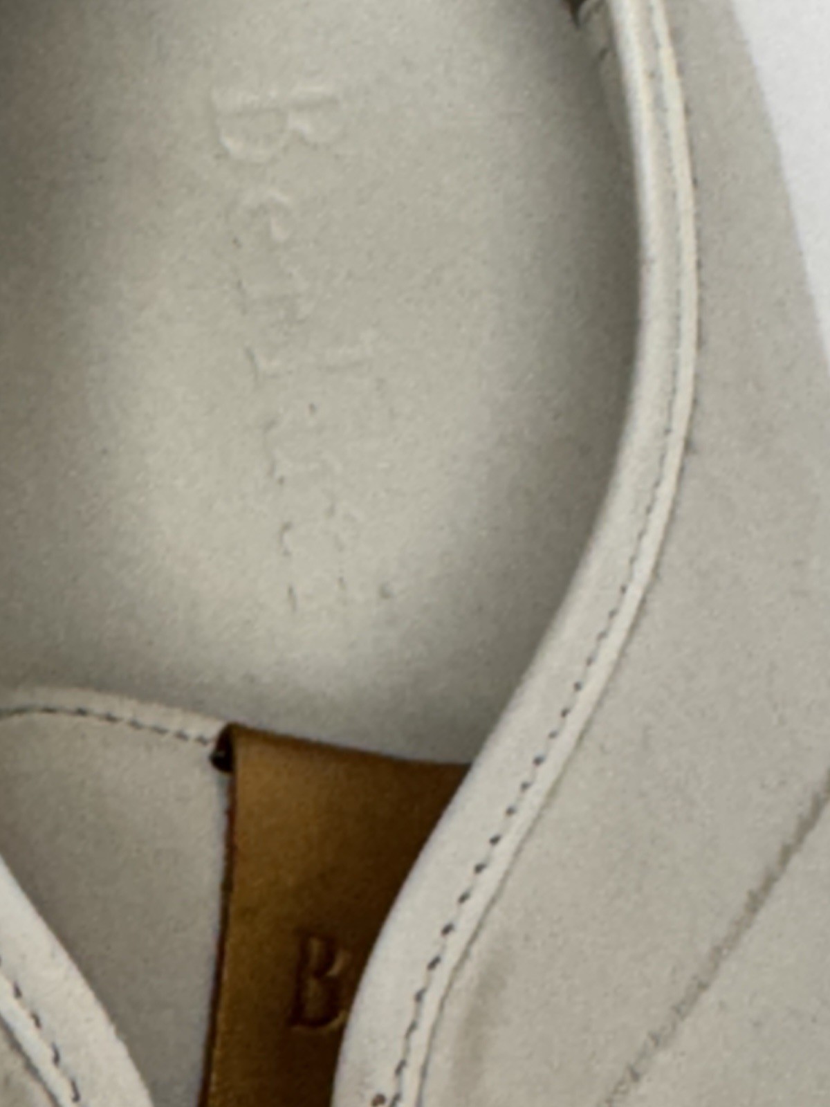 BERLUTI “Playfield” White Leather Low-Top Sneaker Shoes men’s size 8 US