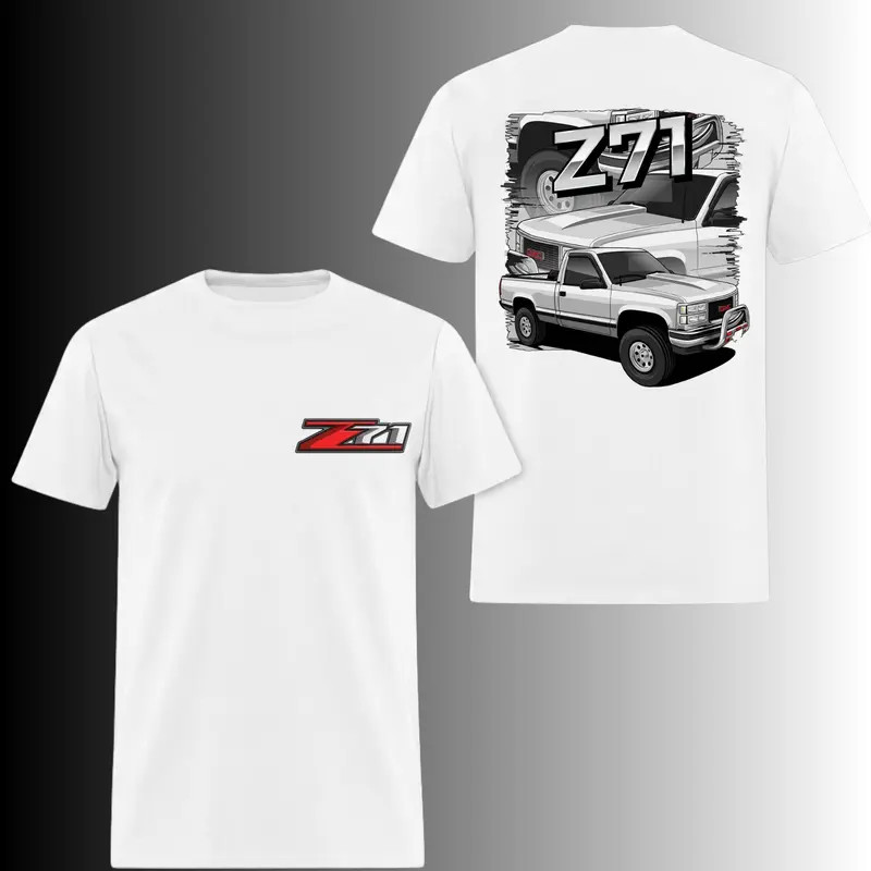 GMC Z71 OBS 4×4 Off Road Pickup Truck Graphic T-Shirt Tee