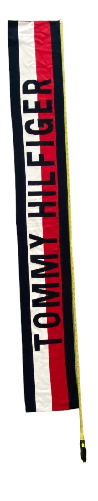 Tommy Hilfiger Winter Scarf Neck Warmer Logo Red White Blue Buyer’s Choice New