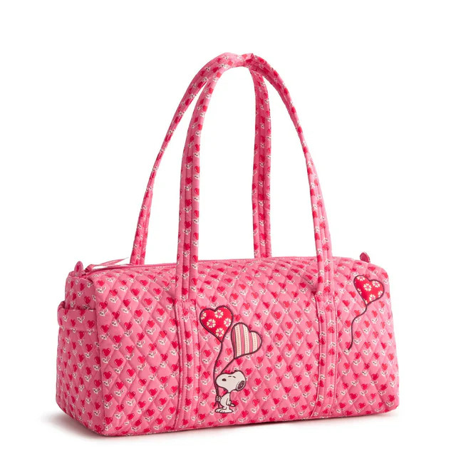 Vera Bradley ~ Snoopy “Love Is in the Air” ~ Small Travel Duffle /Gym Bag ~ NWT