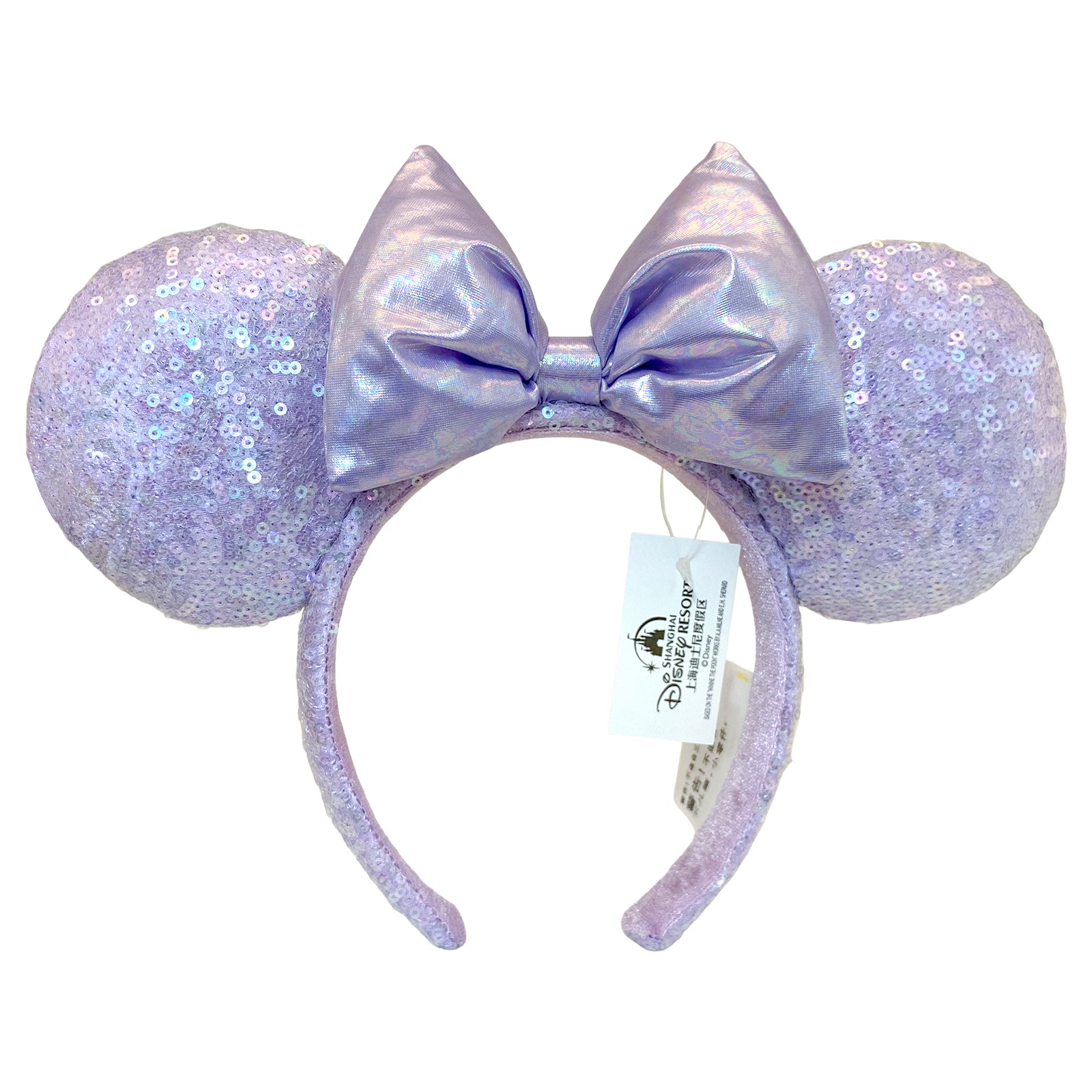 Disney-Park’s Sequin Minnie Mouse Ears Headbands Mickey Ears Headband US Stock