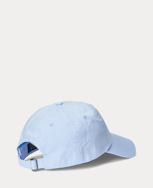 Polo Ralph Lauren Men’s One Size Cotton Chino Adjustable Ball Cap Office Blue