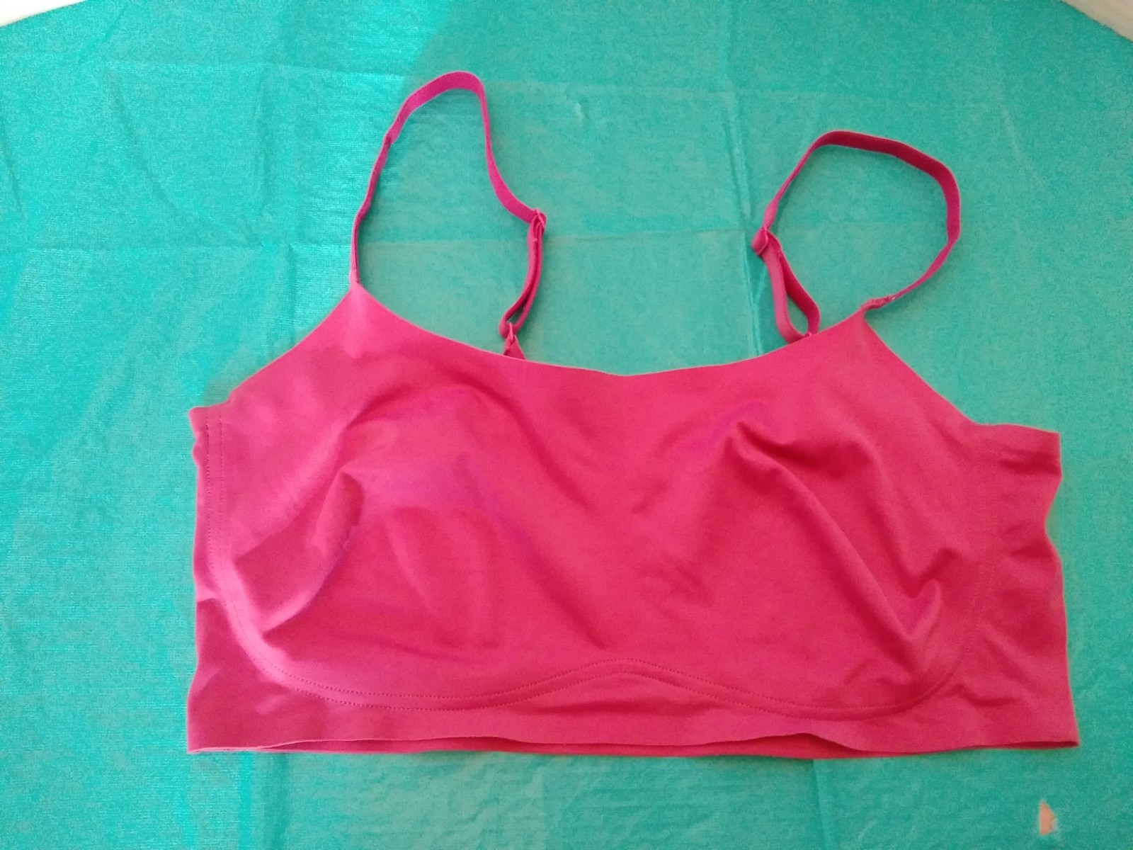 Ruby Ribbon Style #1807 Size 42 Pink Second Skin Scoop Demiette