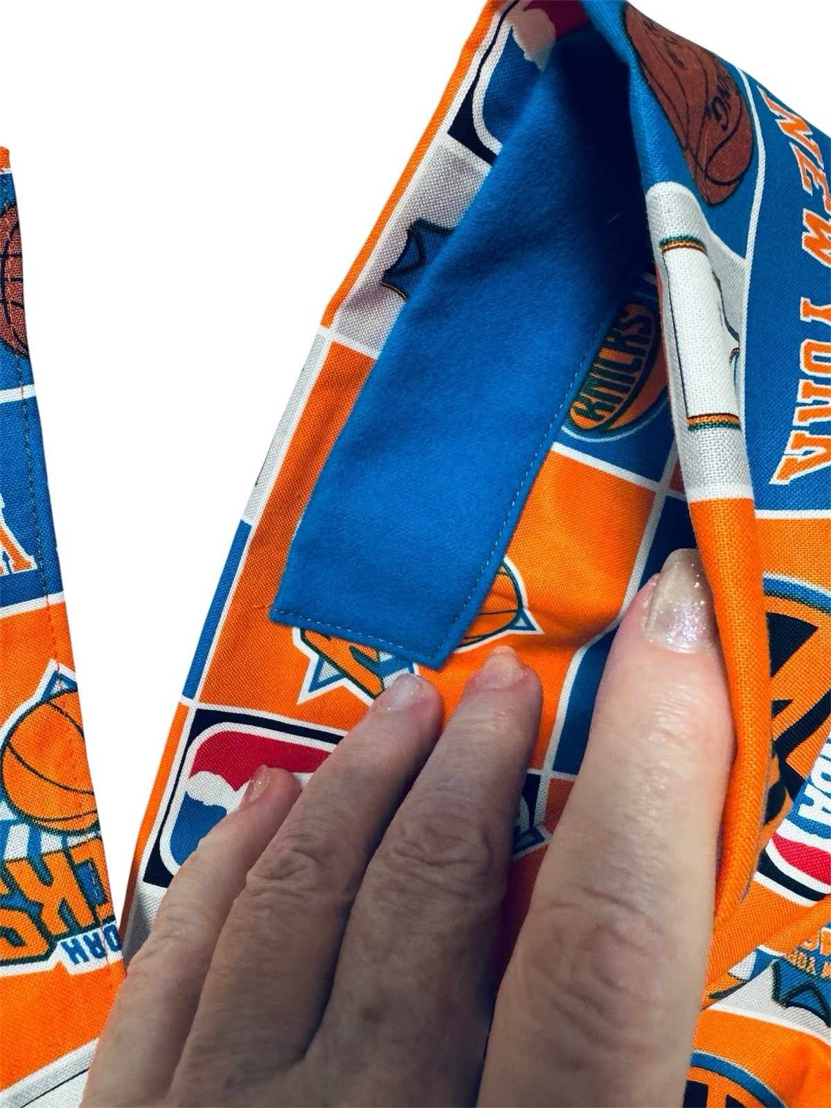 Knicks Logo Scrub Cap, Doo Rag Dr Nurse Veterinarian Cotton Hand Made NWT Gift
