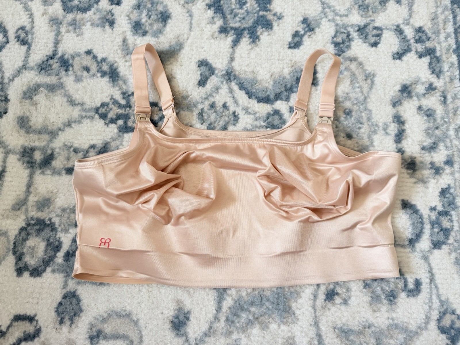Ruby Ribbon Nursing Demiette Size 44 Nude Beige Seamless Shaping Cami Style 3037