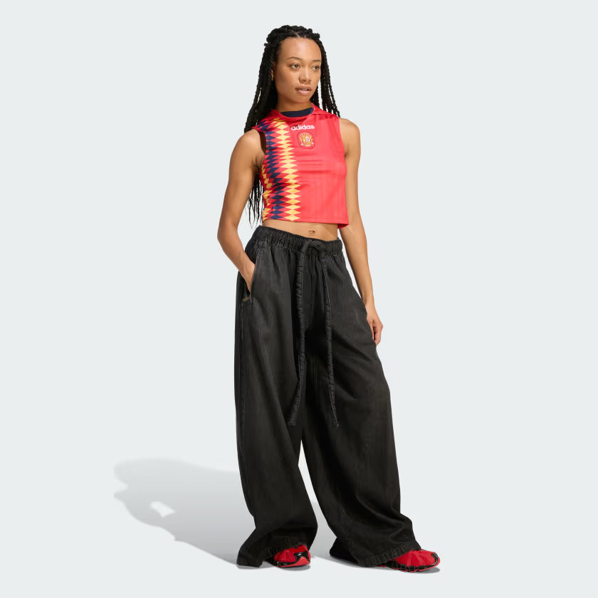adidas women DENIM TRACKPANTS