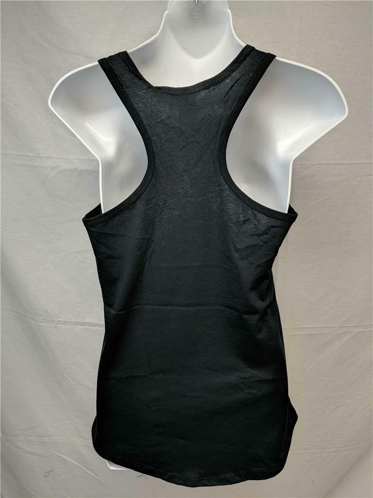 NEW Nirvana “Lilies” Womens Sizes S-M-L-XL-2XL Black Racer Back Tank Top Shirt