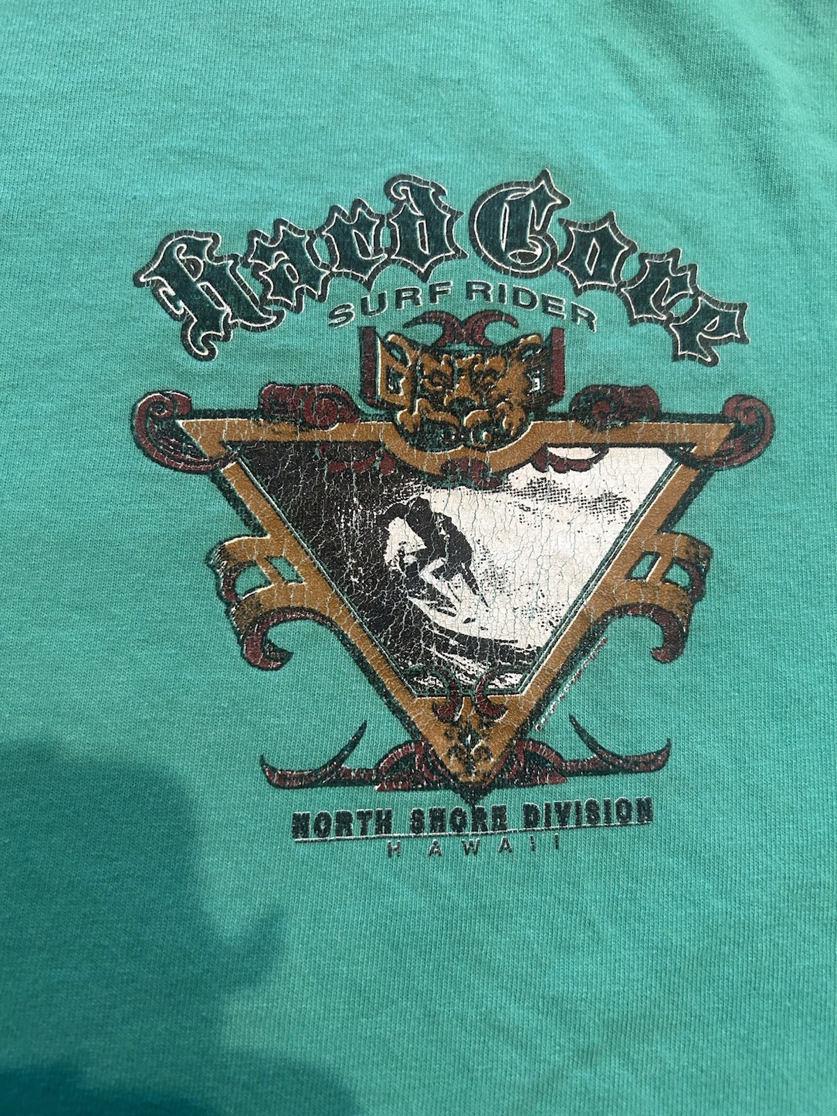 Vintage Surf T-shirt Size XL Hawaii USA 80s 90s Single Stitch Retro Extreme