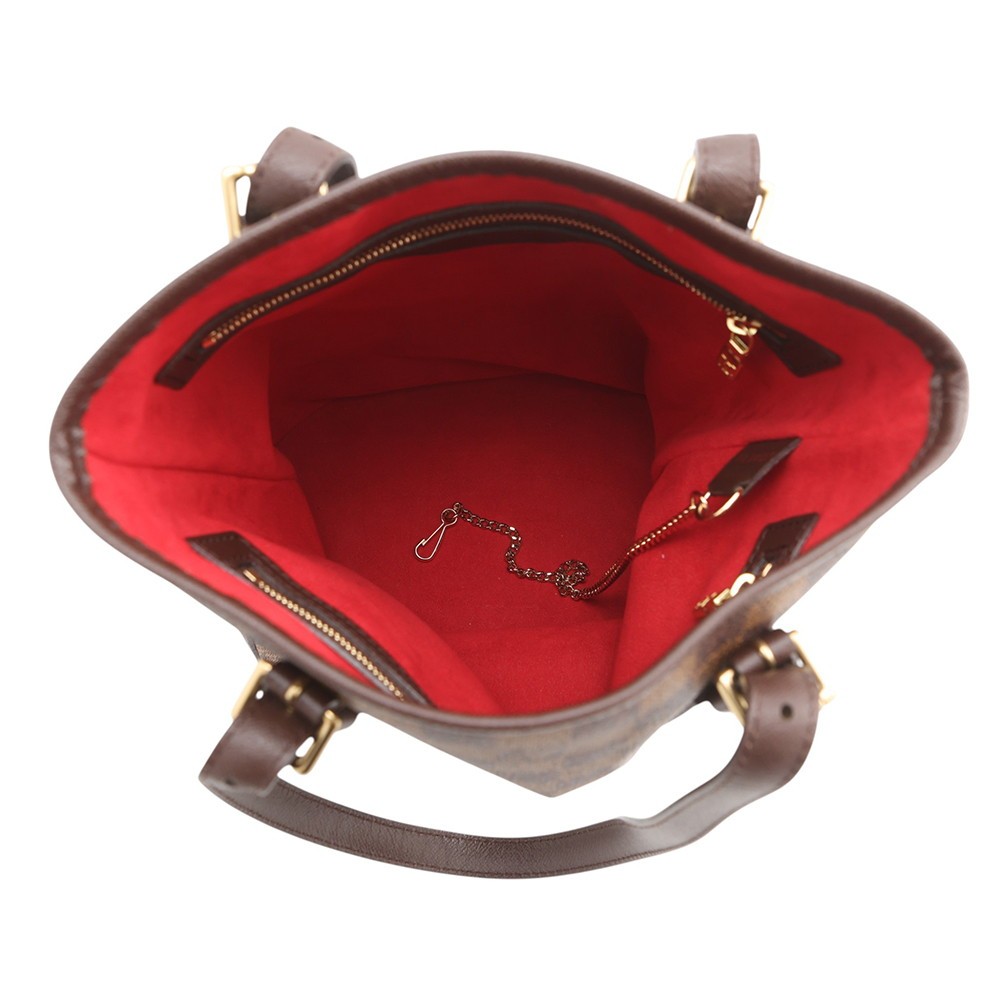 LOUIS VUITTON Marais Damier Ebene Canvas Red N42240