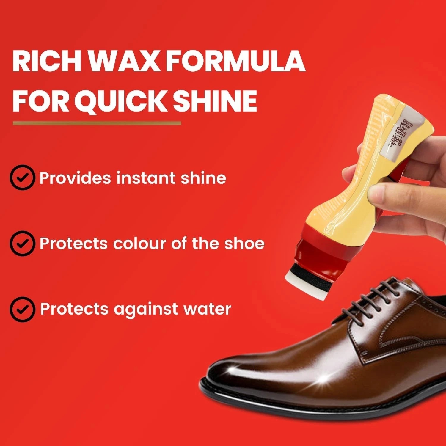 KIWI Liquid Glossy Finish Shoe Polish 75 Ml Neutral