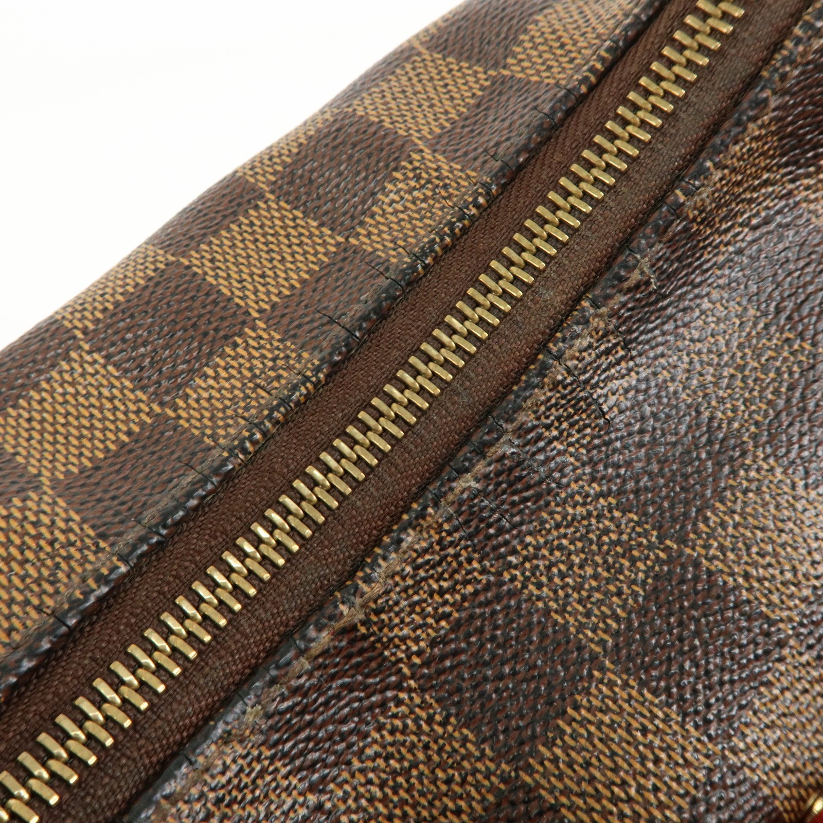 Louis Vuitton Damier Bloomsbury PM Shoulder Bag Brown N42251 Authentic Used F/S