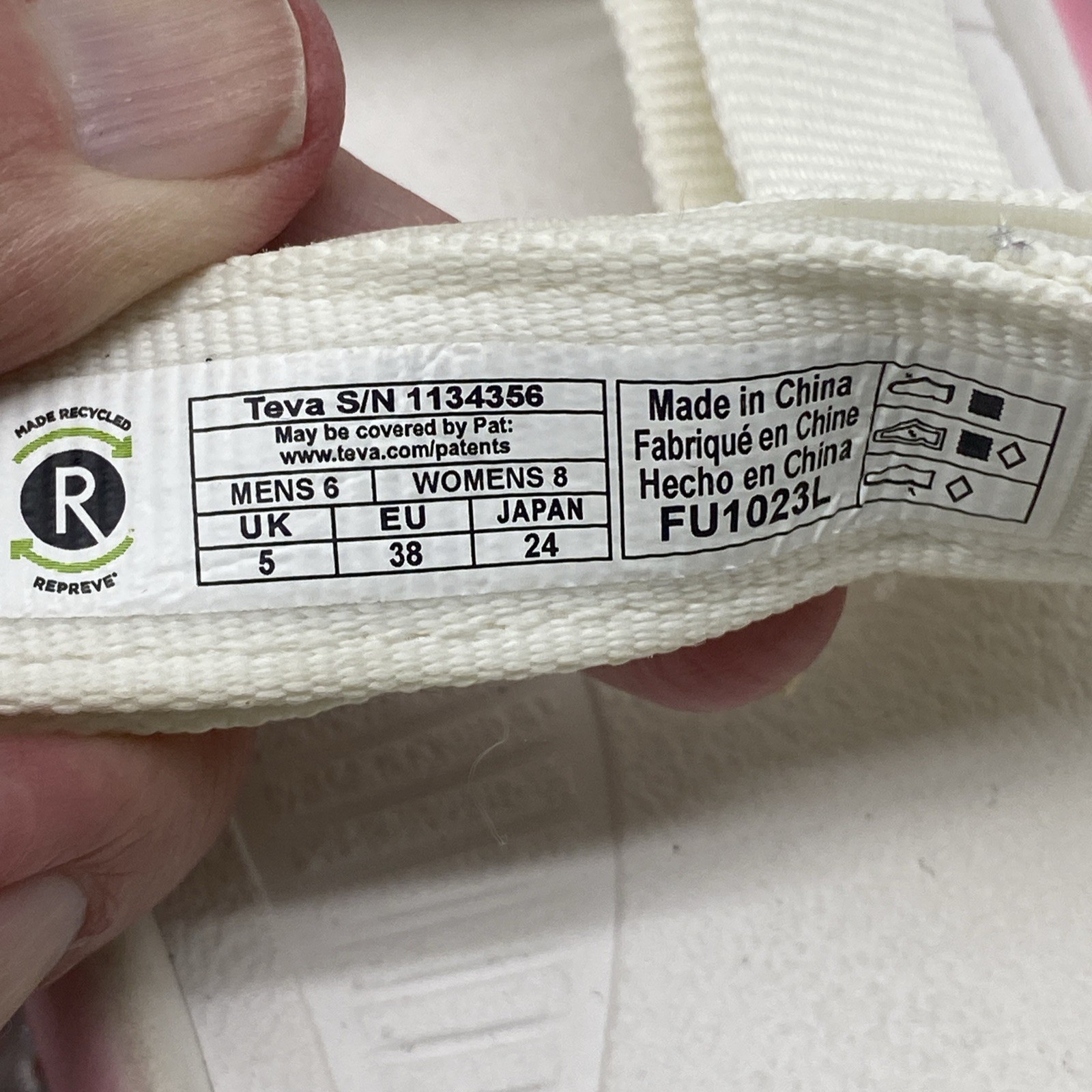 Teva All Gender Hurricane XLT2 Ampsole White Pastel W8/M6