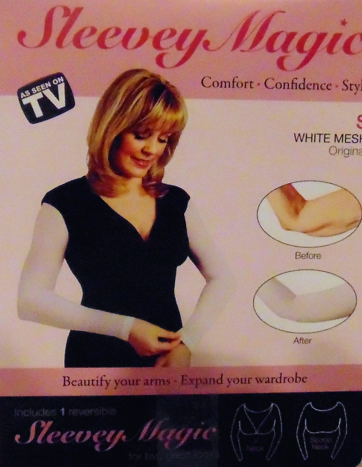 Sleevey Magic Womens Arm Toning Garment ,Arm Slimmer Size: S – M – L – XL- XXL