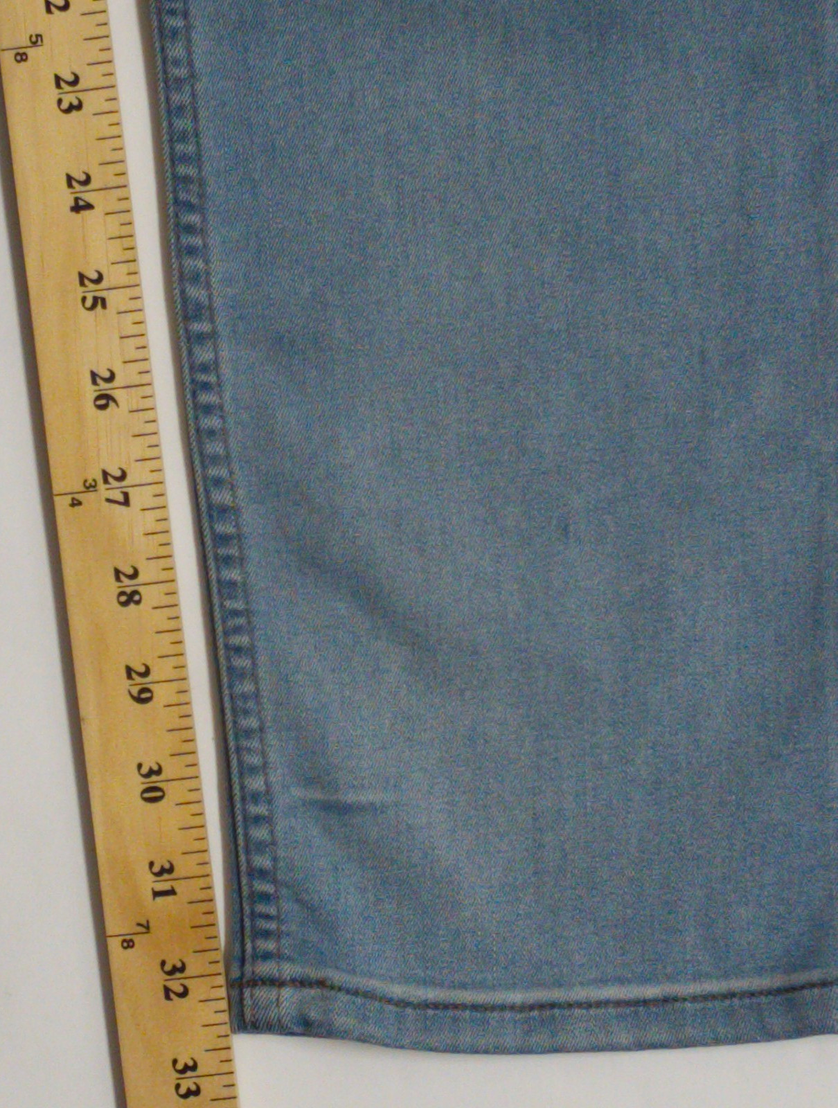 PAIGE Federal Men’s Jeans 34×33 Eberheart Light Blue Slim Straight