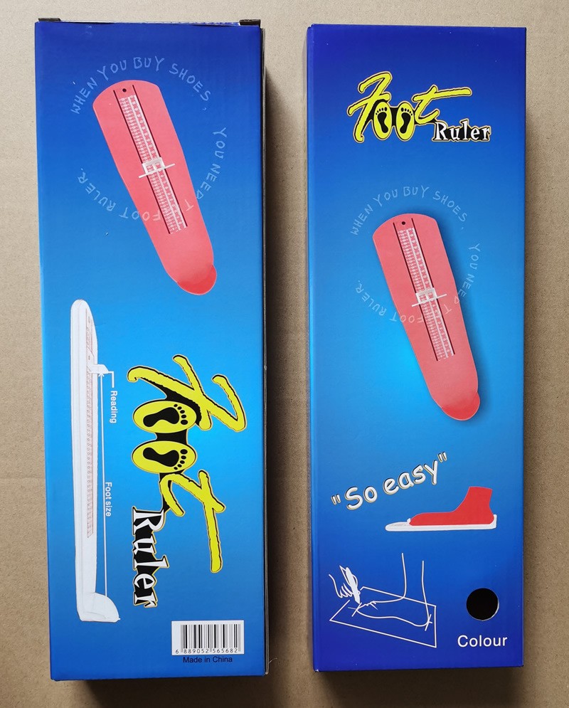 US Shoe Size Foot Measuring Gauge for Adults & Kids, Home Foot Measurement Tool