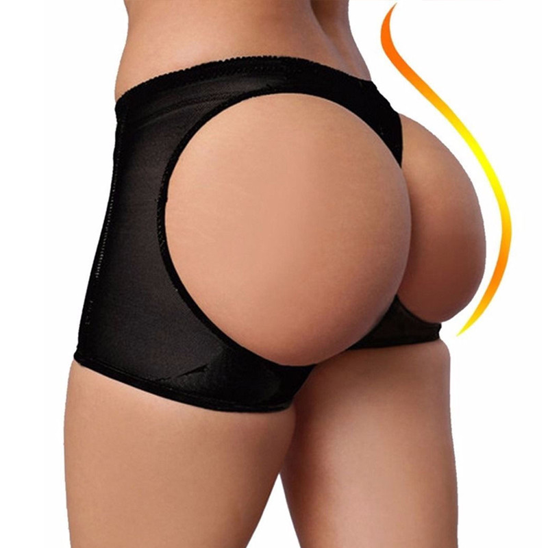 BOOTY BRA INVISIBLE LIFT BUTT LIFTER SHAPER PANTY TUMMY CONTROL BOYSHORTS SHORTS