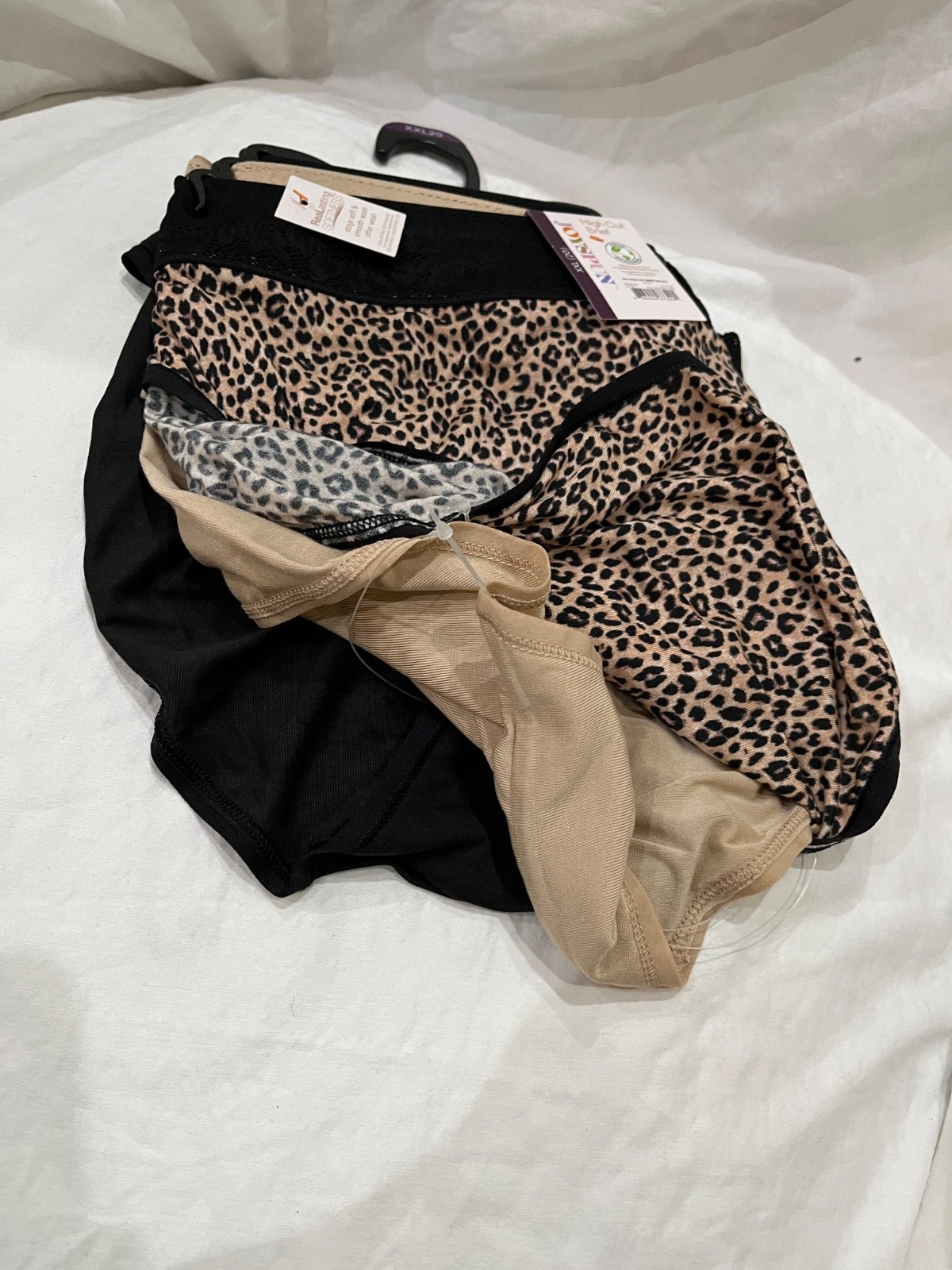 Joyspun 3-Pair Womens High Cut Brief Underwear Panties Modal Blend Many size New