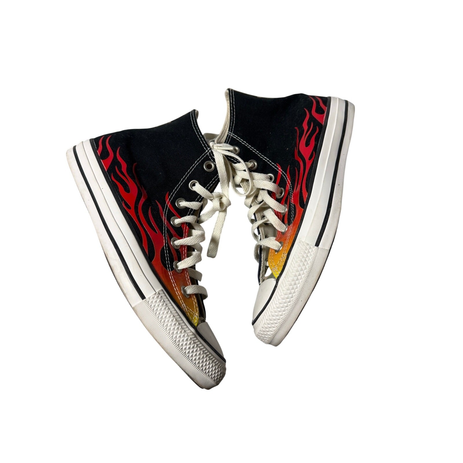 Converse Sneakers W8 M6 Chuck Taylor All Star Mixed Print Stars Fire Camo
