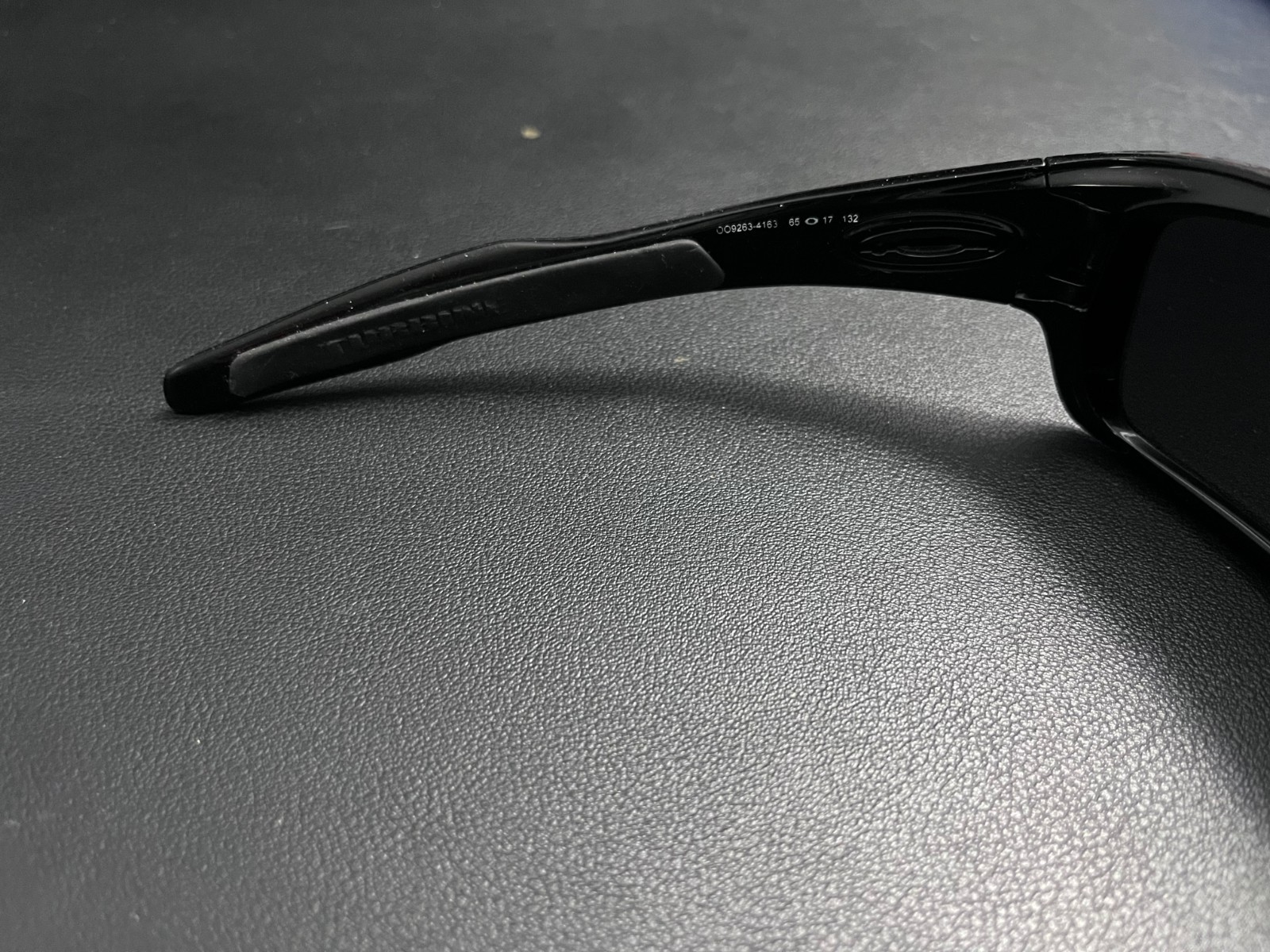 OAKLEY Turbine Sunglasses 009263-4163 65-17 132 (with New Aftermarket Lenses)