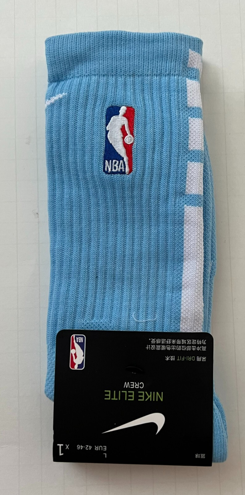 Nike NBA ELITE Crew Basketball Socks DRI-FIT Size Large. **Many Colors**