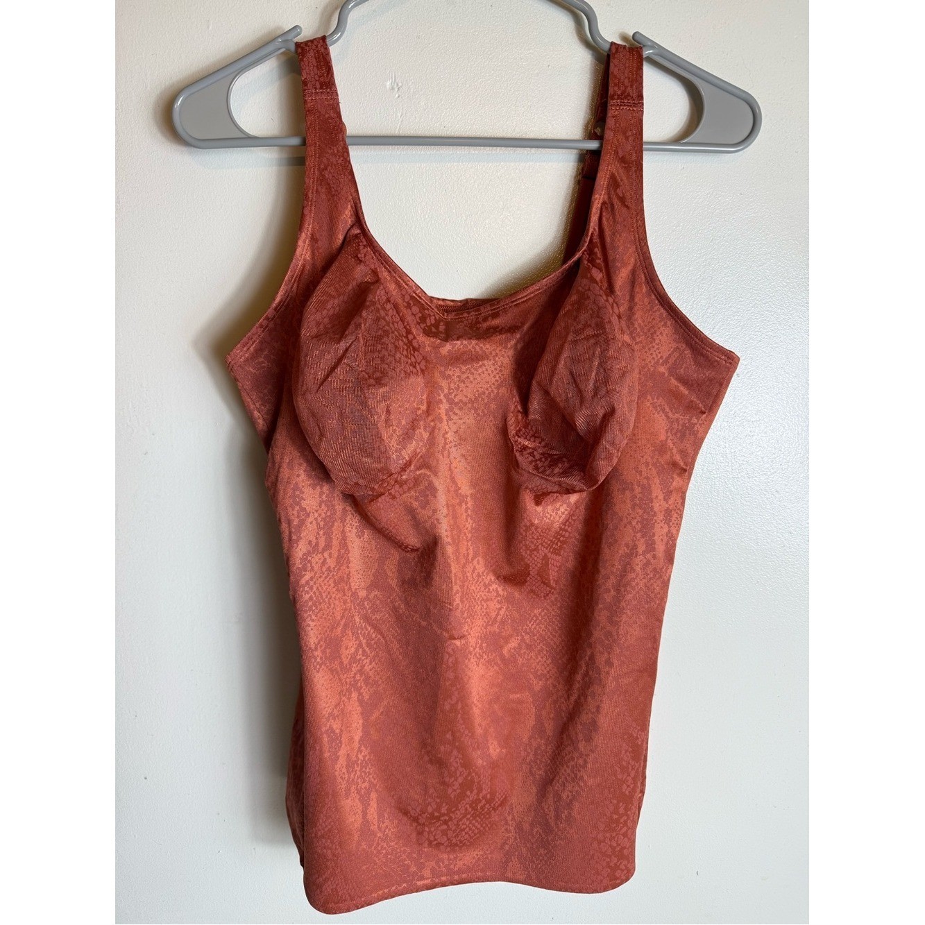 Ruby Ribbon NWOT Simply Smooth Pocket Cami Terracotta Size 48 Shapewear Cami