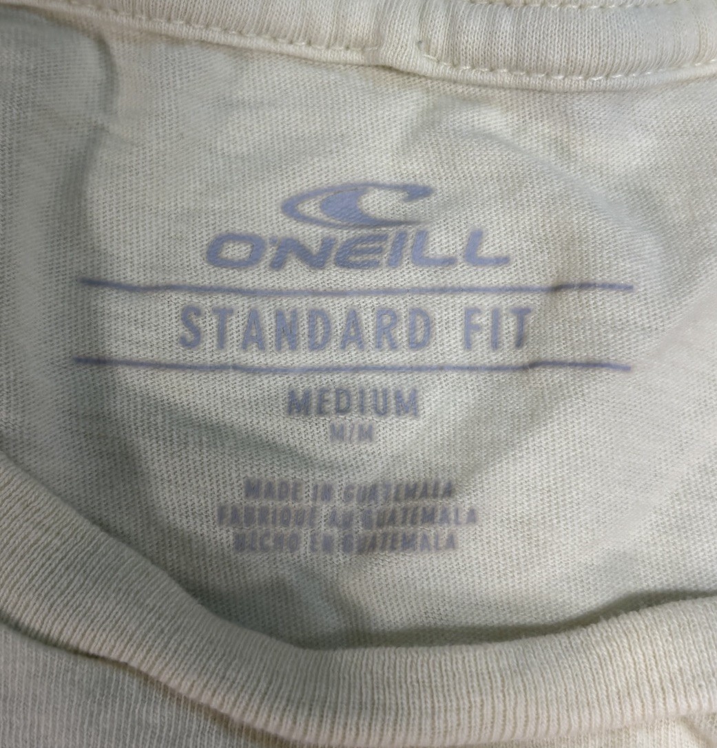 O’Neill Ron Jon Surf Shop Shirt Tropical Parrot Crewneck Double Sided Tee M