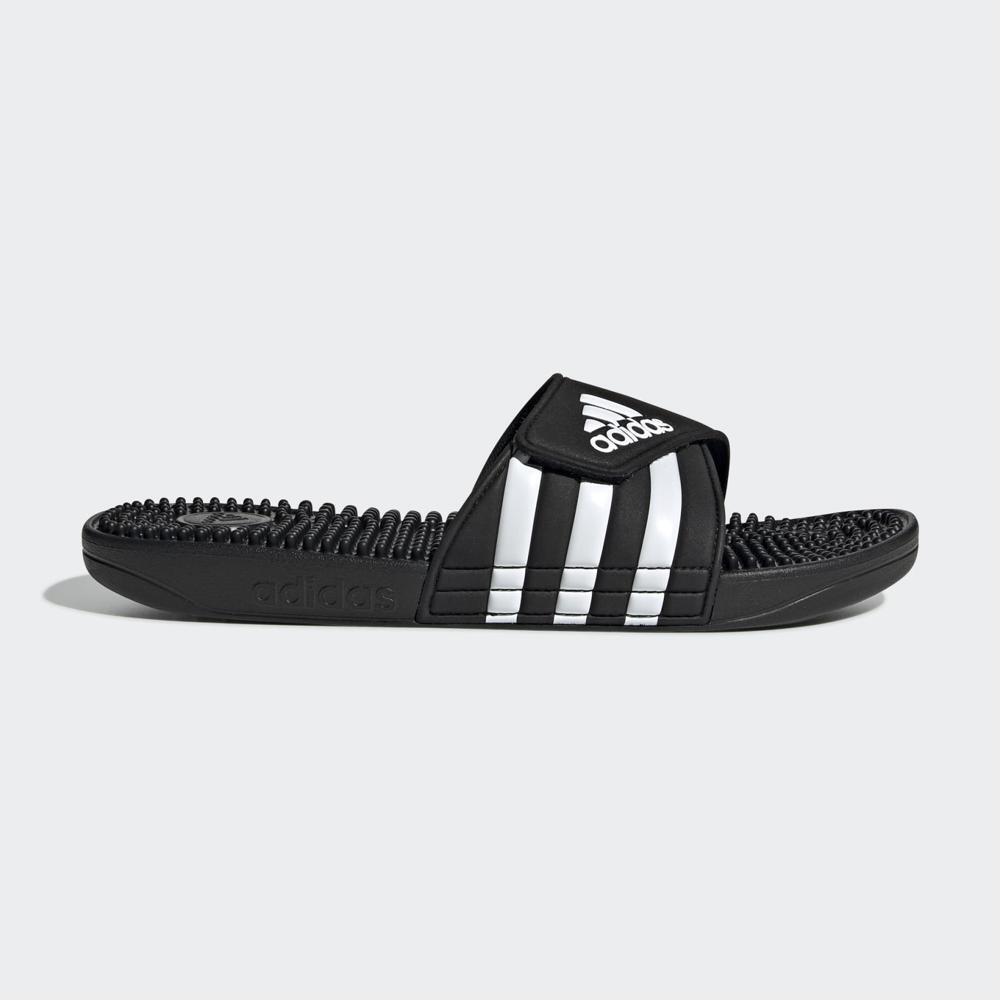Adidas Adissage Post-Workout Massage Slides – Core Black / Cloud White (F35580)
