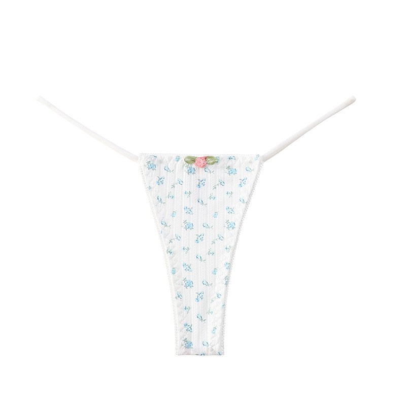 3 Pack Lot Sexy Womens Floral G string Thong Panties Underwear Lingeries Briefs