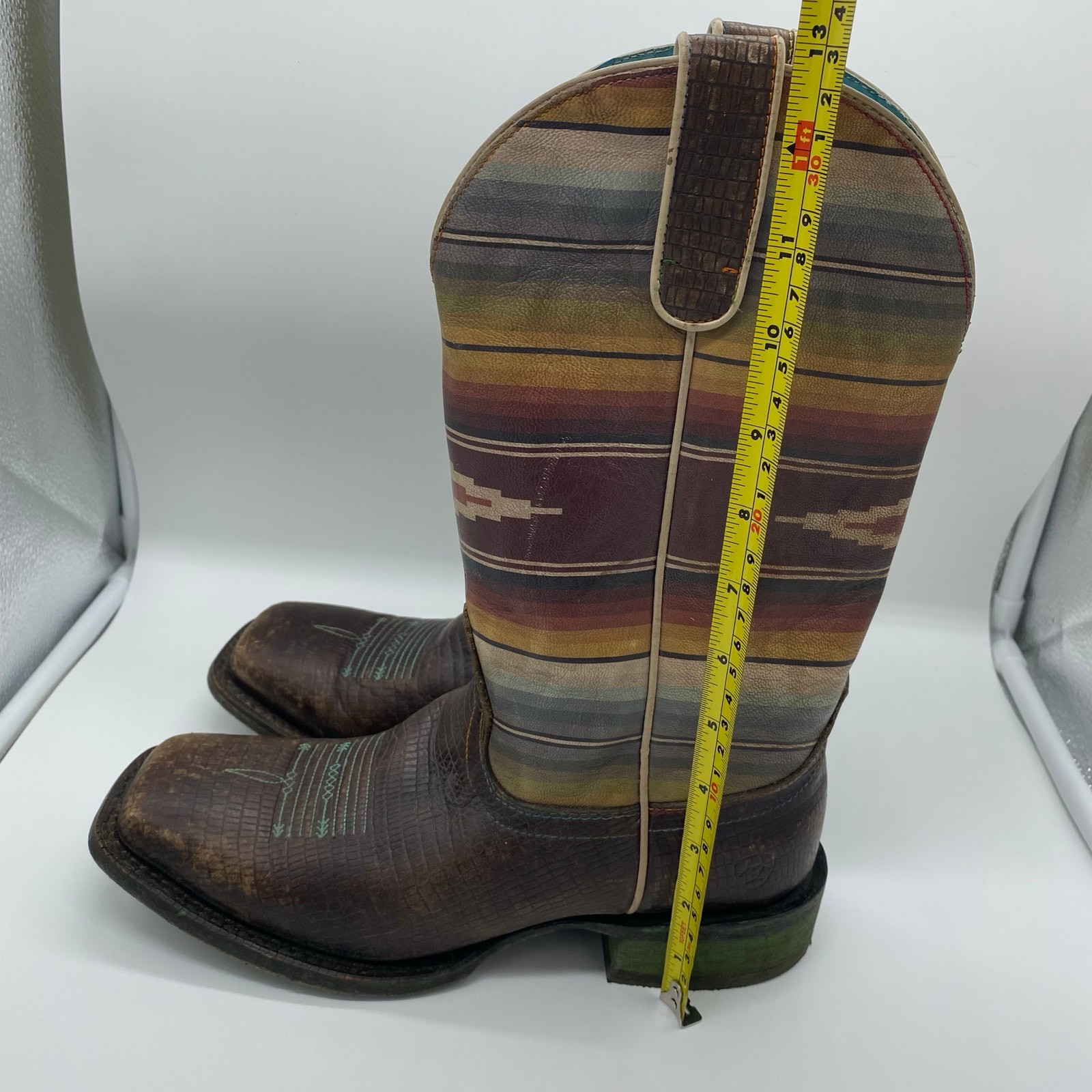 Ariat Circuit Savanna Western Mid-Calf Cowboy Boots Rodeo Women’s size 8.5