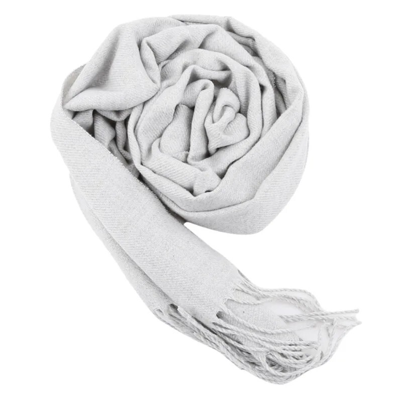Brand Wool Scarves Winter Soft Warm Cashmere Shawl Thickened Long Tassel Shaw…