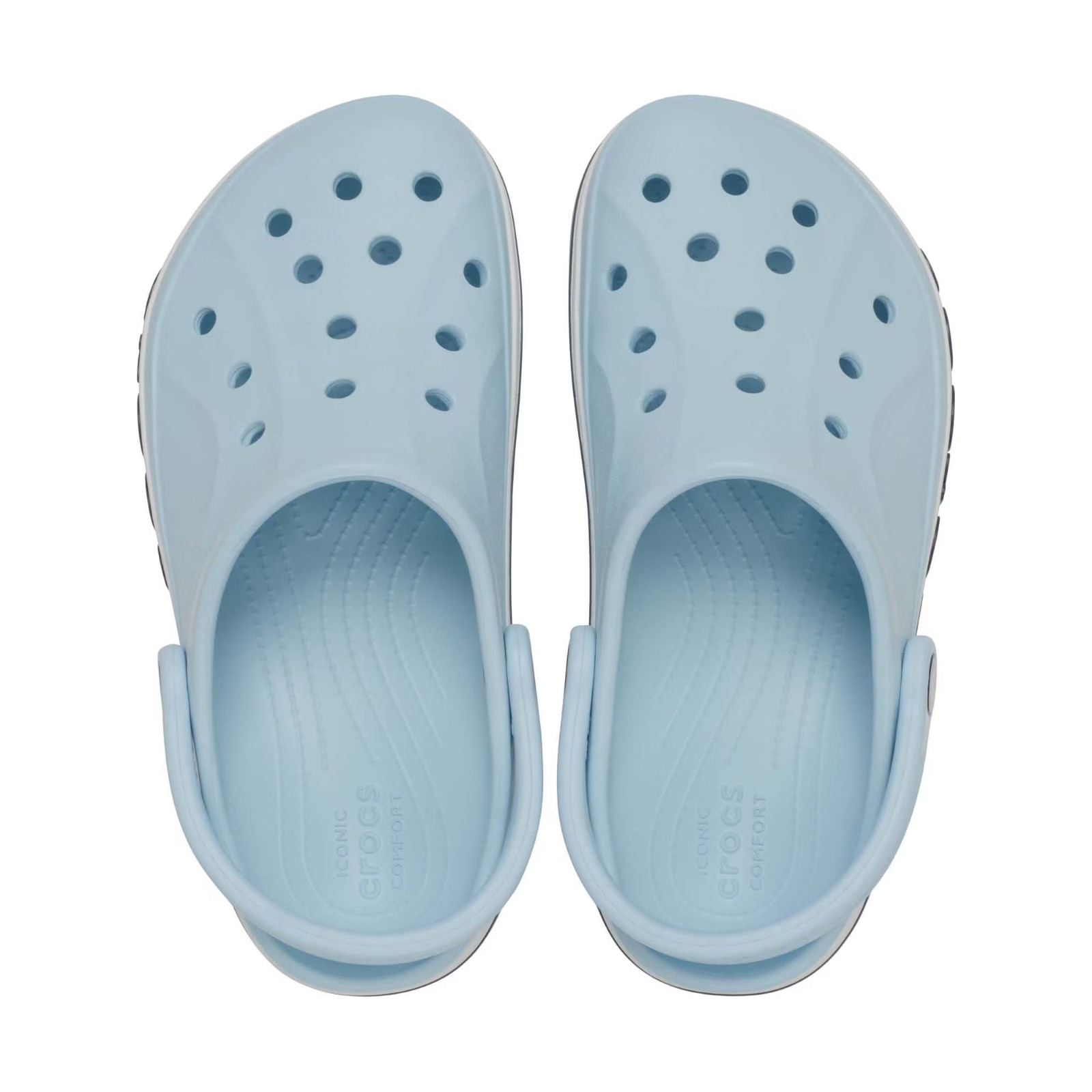 Best seller! Authentic Crocs Unisex Bayaband Clog Ultra Light Mineral Blue