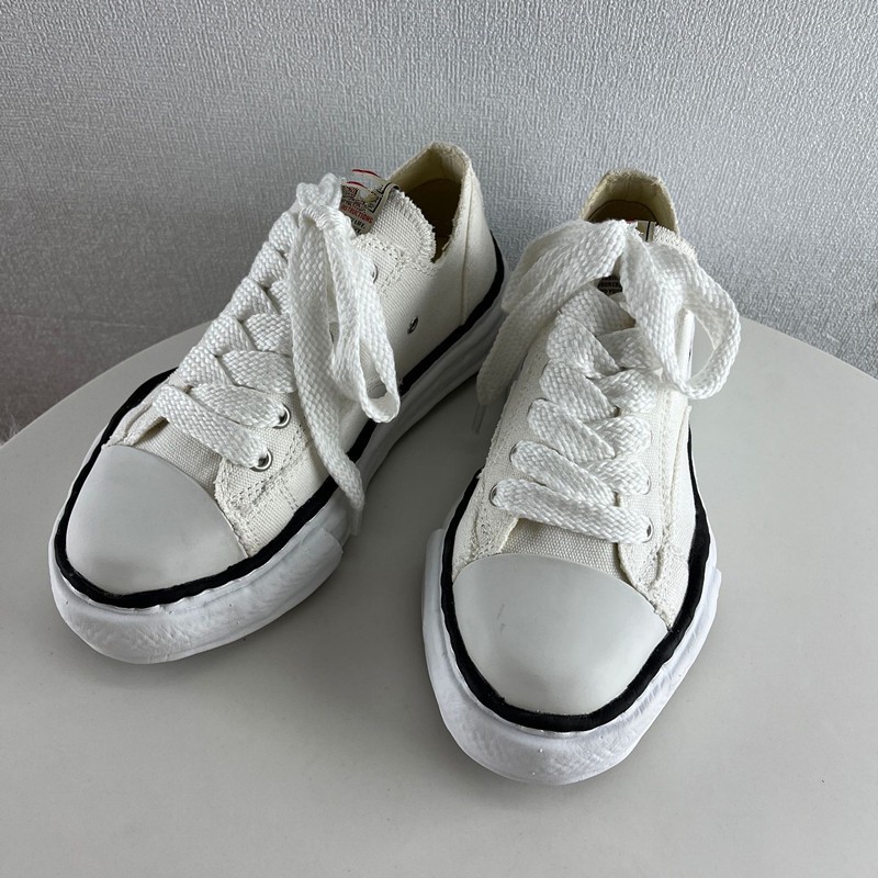Maison Mihara Yasuhiro Unisex Canvas Platform Preppy Casual Sneakers NEW