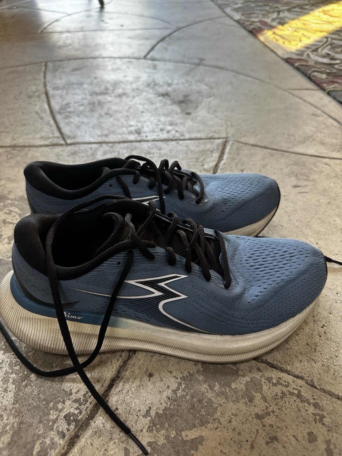 361° eleos Men’s Low Top Lace Up Running & Jogging Sneakers Blue Y2427-6800